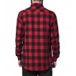 Dragstrip Kustom Checkered Lumber Jack Shirt in Black & Red